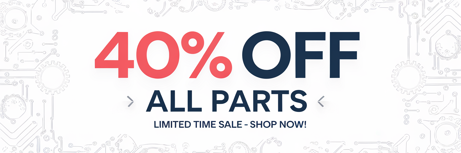 40% Off All Parts Sale