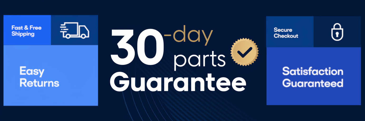 30-Day Guarantee on Parts